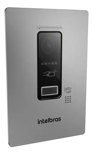 Módulo externo WiFi Intelbras Allo Wt7 para videoportero, color negro