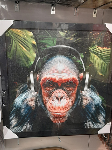 Cuadro Monkey Music