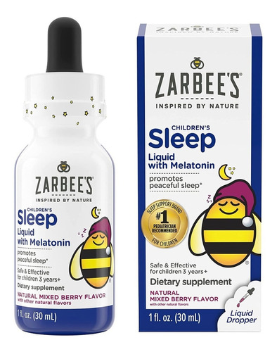 Zarbees Naturals Liquida 1mg Mix De Amoras -30ml