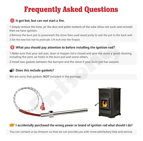 Replacement For Englander Pellet Stove Igniter, Fits Fo...