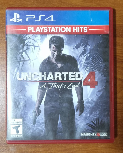 Videojuego Uncharted 4 A Thief's End Ps4 Playstation Hits (Usado)