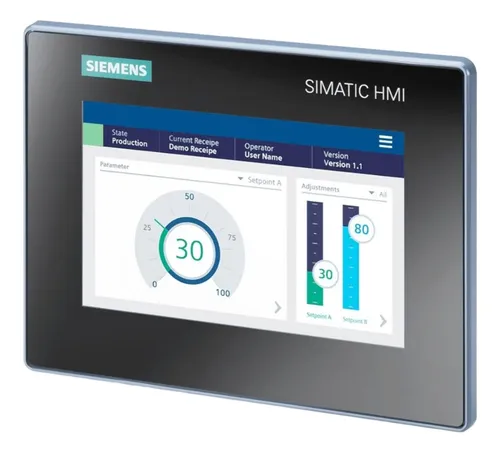 Ihm Siemens Mtp700 Unified Basic 6av2 123-3gb32-0aw0 Novo! | Frete