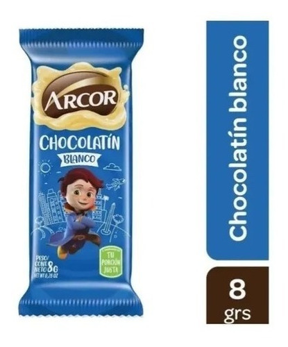 Chocolatin Arcor X 40 Unidad 8 Gramos
