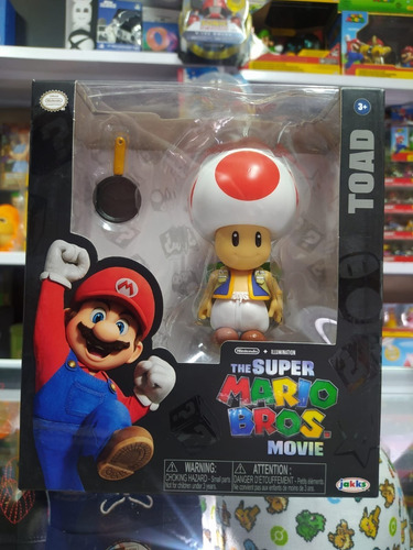 Figura Super Mario Bros Movie Toad Jakks Pacific