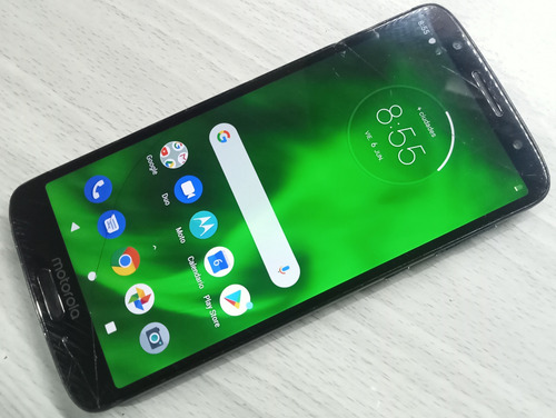 Moto G6 32 Gb Motorola Xt1925-1 Para Usar Lógica O Reparar Negro (Usado)