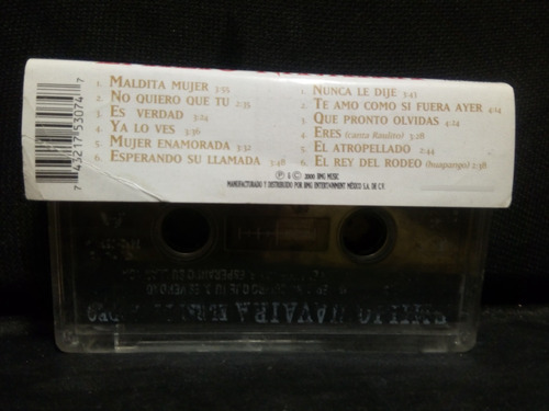 Emilio Navaira - El Rey Del Rodeo (casete Original) (Usado)