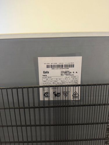 Heladera Gafa Con Freezer 282l Perfecto Estado Blanco (Usado)