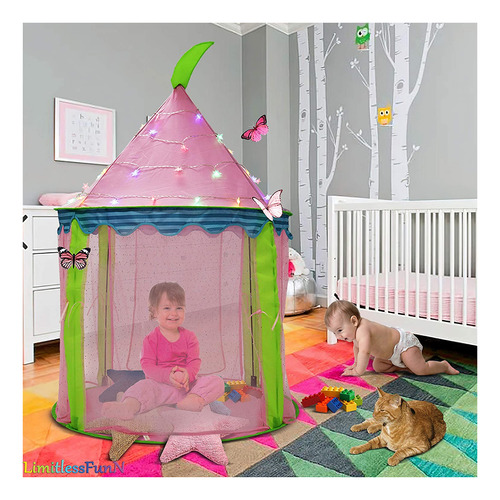 Limitlessfunn Tienda De Campaña De Castillo Princesa Con Luc