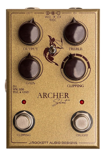 ~? J Rockett Audio Diseña Archer Overdrive Con Di Y Diodos S