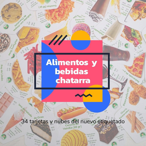 Tarjetas Interactivas De Comida Chatarra