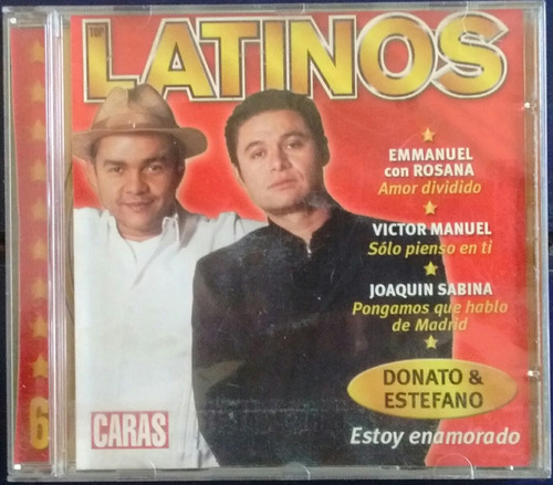Cd Latinos N 6 Revista Caras / Donato & Stéfano - Sabina