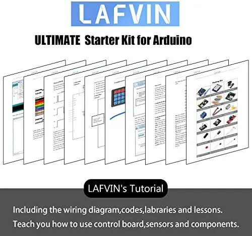 Lafvin Ultimate Starter Kit Con R3 Board Mega2560 Mega328