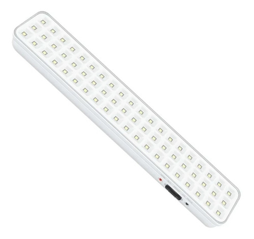 Luz Emergencia 60 Led Recargable-9hs Autonomia Macroled Ef Color Blanco