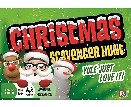 Vamos Juegos Christmas Scavenger Game