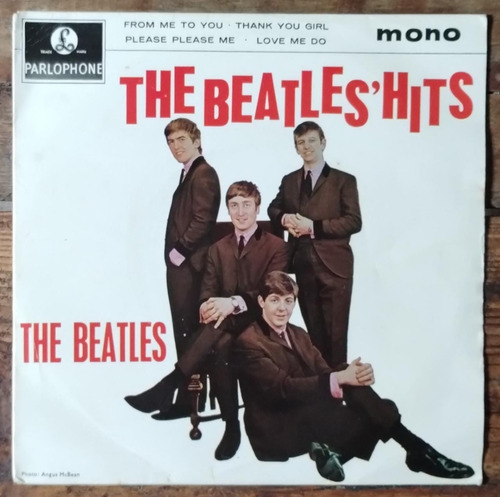 The Beatles Hits Simple Vinilo 7 Ep Uk Re 1978 (Usado)