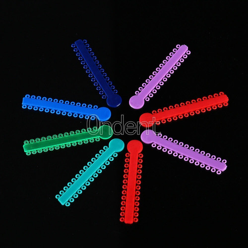 Ligaduras Ortodoncia Elásticos Multicolores Las Más Lindas