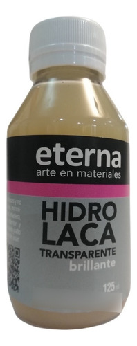 Hidrolaca Transparente Eterna X 125cc - Interior- Exterior Color incoloro