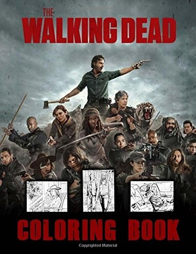 The Walking Dead Coloring Book (62 Coloring Pages From Seaso