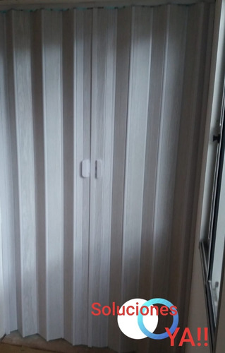 Imagen 4 de 9 de Puerta Plegable Modelo Rústico Nueva Imita Madera O Piedrasy