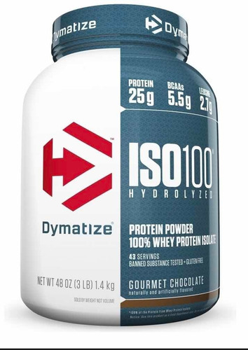 Whey Iso100 Dymatize 3 Lbs Chocolate