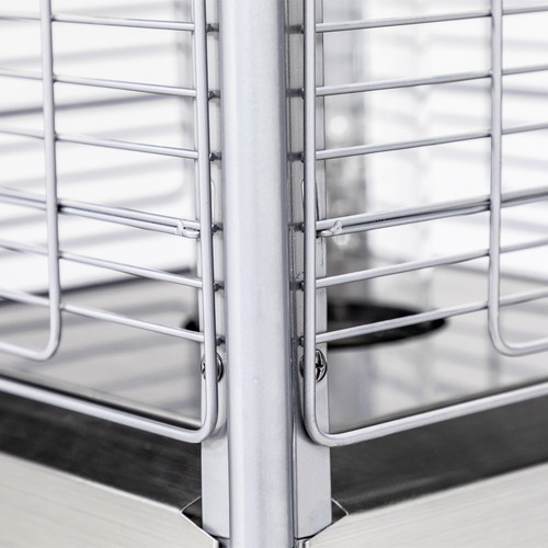Aquecedor De Ambiente A Gás Externo Quartzo Pirâmide Inox