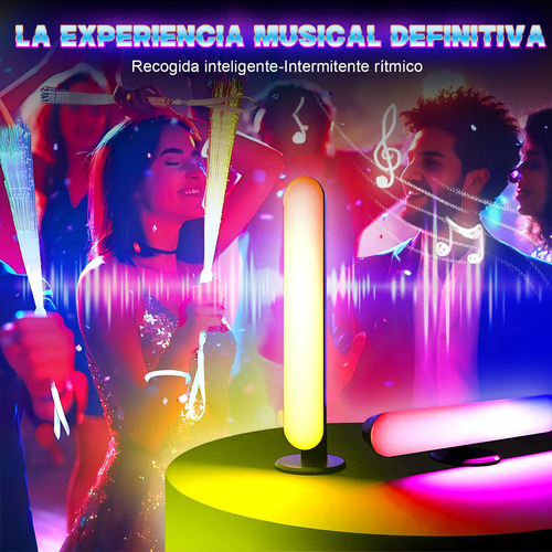 Luces Rgb Inteligentes, Captura Música, Control Bluetooth,