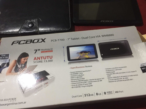 Pc Box (pcb T700) Incluye Funda Eco-cuero Y Cargador