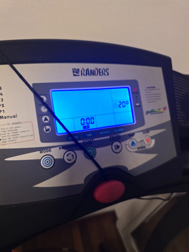 Cinta De Correr Randers Arg-620 Para Entrenamiento Eficaz Negro (Usado)