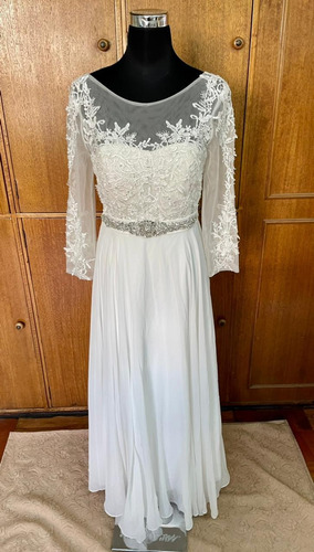 Vestido Novia Ignacia, Único Modelo Talla M,vea Descripción 