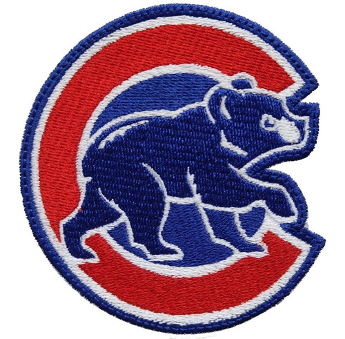 Parche Bordado Chicago Cubs Baseball Beisbol Oso Deportes