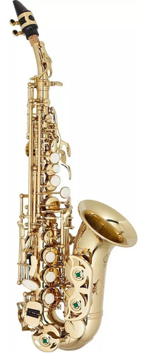 Saxofone Soprano Curvo Eagle Sp 508