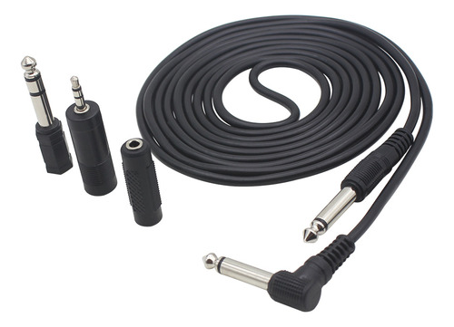 Cable De Audio. Adapters Instrument Angle Feet Jacket