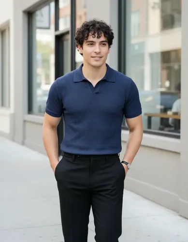Camiseta Gola Polo Masculina Minimalista Tecido Texturizado - R$ 45,9