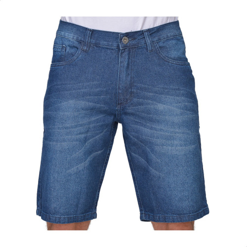 Bermudas Jeans Masculina Tecido Premium Leveza E Mobilidade 