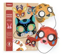 Comprar Juego De Manualidades Para Niños -mascaras De Animales 