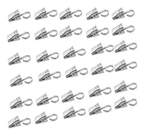 Comprar D 50pc Grampos De Metal Ganchos Para Cortinas Cortinas Corti