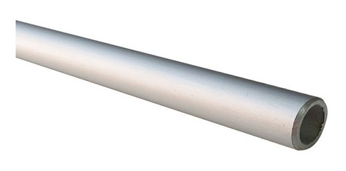 Perfil Tubular 9.8 Mm Aluminio Anodizado X 3 Mts Grupo Euro