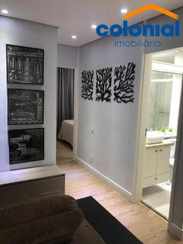 Imagem 12 de 14 de Apartamento 2 Quartos Com Suíte E Sala Ampliada No Grand Club Centro De Jundiaí - Ap01367 - 69405403