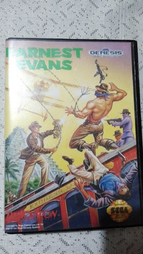 Sega Genesis Earnest Evans (no Contra, Castlevania,golden)