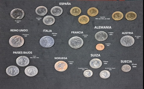 Lote De 23 Monedas Europeas