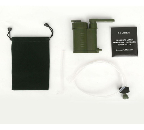 Filtro De Agua Portátil Senderismo Camping Supervivencia Al