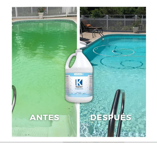 Clarificador Klaren Para Eliminar Agua Turbia De Albercas 4l