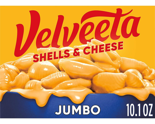 Shells & Cheese Jumbo -  Caracoles Y Queso Tamaño Jumbo - Co