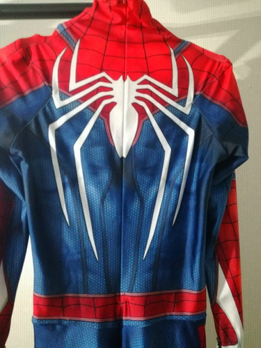 Imagen 4 de 7 de Disfraz Spiderman Hombre Araña Adulto Traje