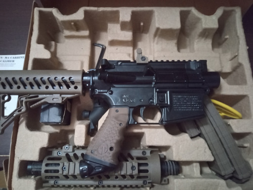 Pistola Paintball Semiautomática .68 Tippmann Tmc Macfed Marrón Claro (Usado)