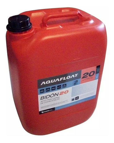 Bidon Aquafloat 20lts Apto Para Carga De Combustibles