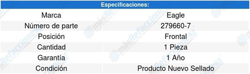 Soporte Motor Chevrolet Impala V6 3.6l 14-17 Eagle 6508405