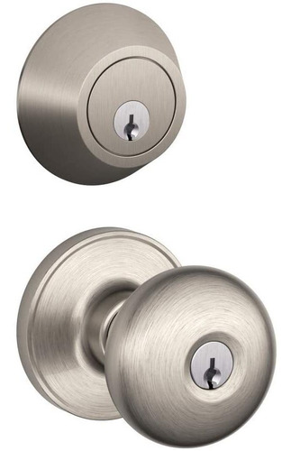 Schlage Jc60 V Str 619 - Cerradura De Entrada Con Llave (ni