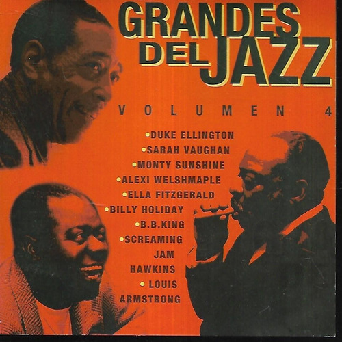 Ellington Vaughan Sunshine Album Grandes Del Jazz Vol.4 Cd