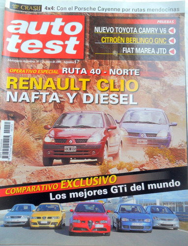 Auto Test 151 Clio Nafta Vs Diesel * Comparativo Mejores Gti